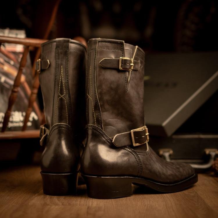 Briselblack 10” Engineer Boots “The Keeper” 3.0   Unstructured Toe Box